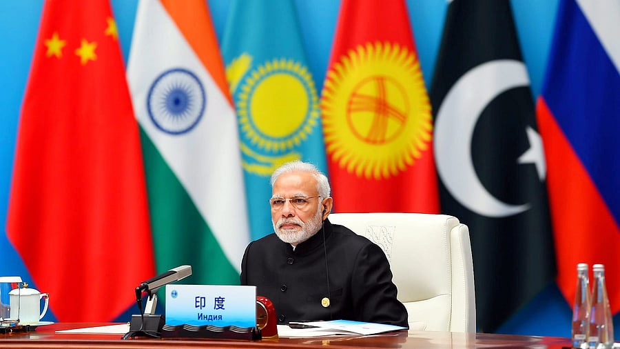 <div class="paragraphs"><p>File photo of Prime Minister, Narendra Modi at the Plenary Session of the Shanghai Cooperation Organisation (SCO) Summit</p></div>
